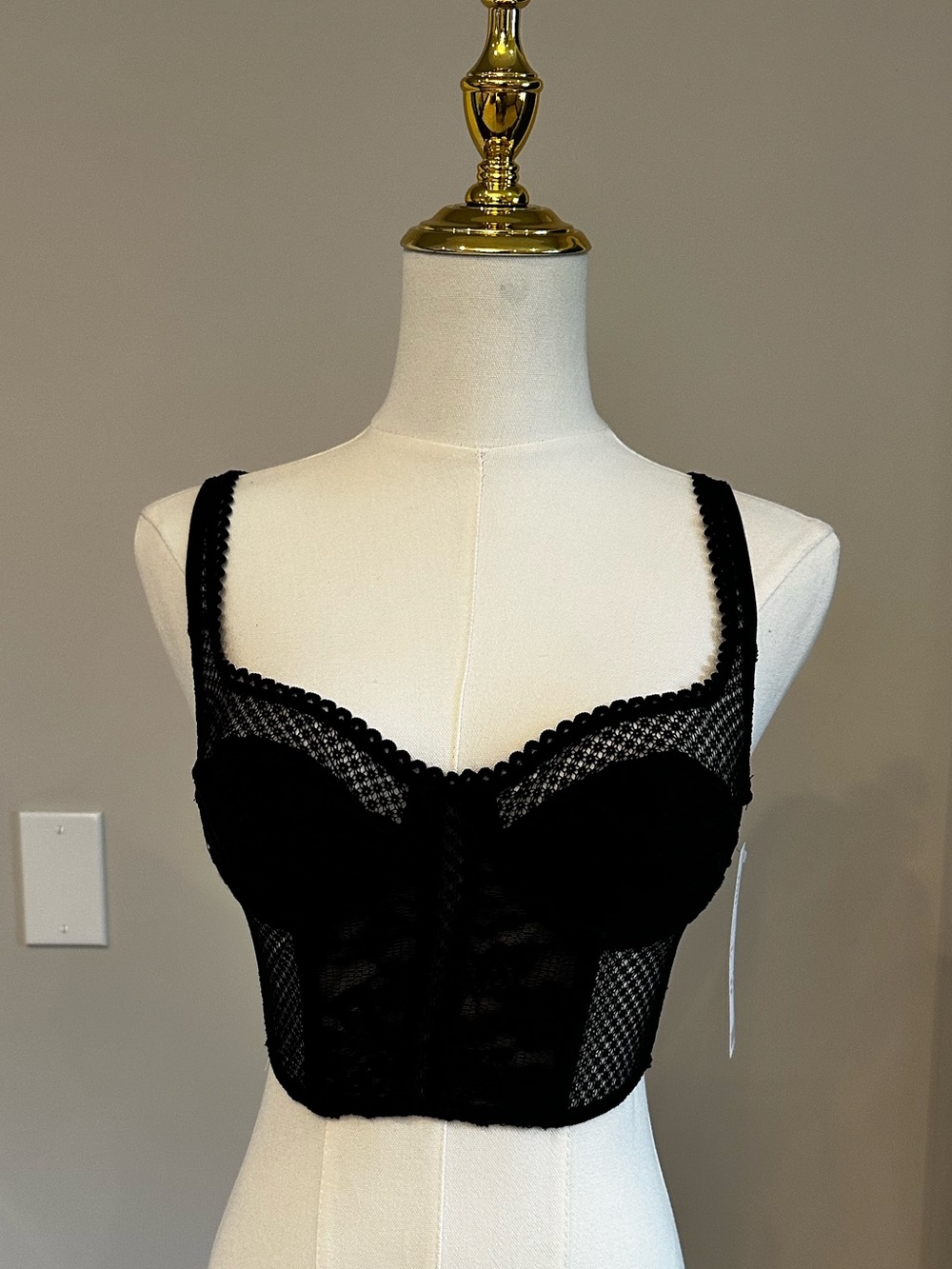 Urban Outfitters Lace Bustier Crop Top🖤